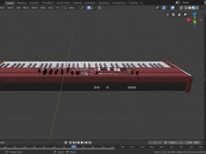 keyboard nord model 3D Model