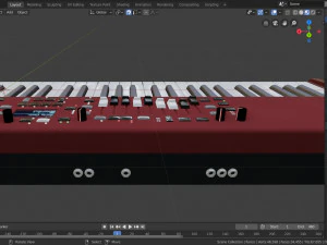 keyboard nord model 3D Model