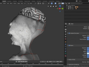 alien - extraterrestrial humanoid Model 3D