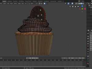 cupcakes 3D मॉडल