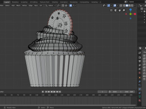 cupcakes 3D मॉडल