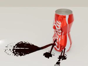 Coca-Cola-Cola 3D Modell