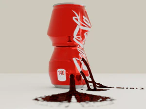 Coca-Cola-Cola 3D Modell
