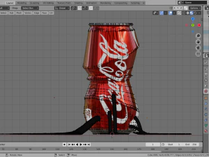 Coca-Cola-Cola 3D Modell