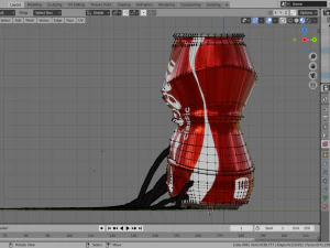 Coca-Cola-Cola 3D Modell