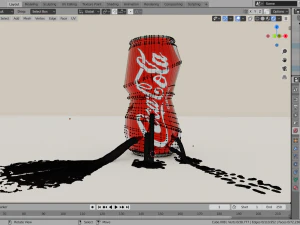 Coca-Cola-Cola 3D Modell