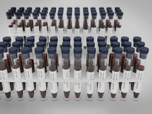 Bluttestr&ouml;hrchen 3D Modell