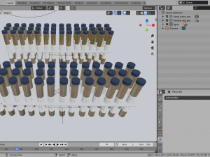 blood test-tube 3D Model