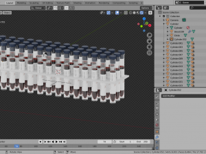 blood test-tube 3D Model