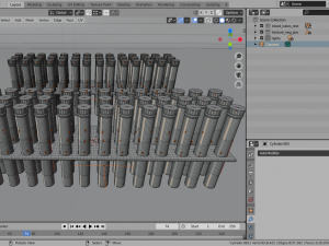 blood test-tube 3D Model