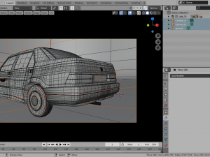 alfa romeo75 - white classic model vintage 3Dモデル
