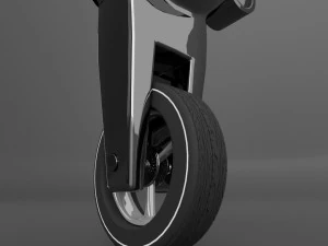 scifi robot detail low-poly 3D Model