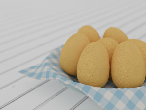 hen egg 3D Модель