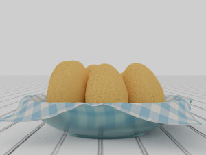 hen egg 3D Model