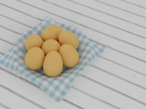 hen egg 3D Model