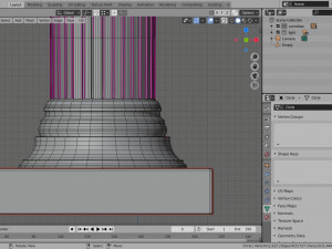 classical architectural column pack - doric ionic corinthian low-poly 3D Модель