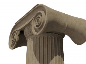 column ionic 3Dモデル