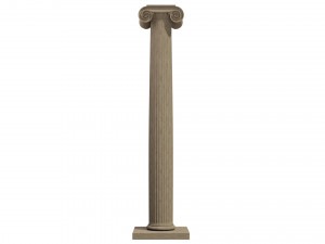 column ionic 3Dモデル