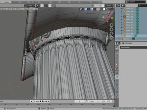 column ionic 3Dモデル
