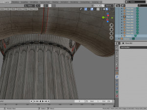 column ionic 3Dモデル