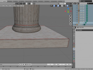 column ionic 3Dモデル