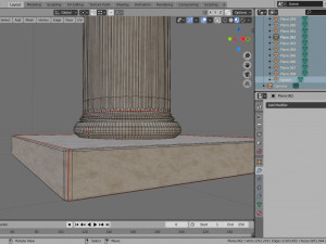column ionic 3Dモデル