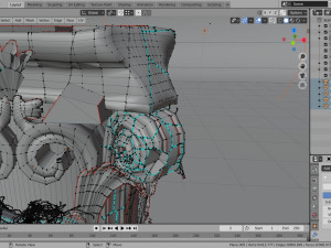 corinthian capital ruin 3D Modell