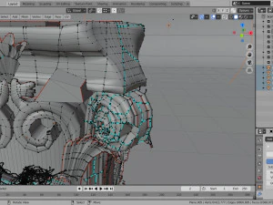 corinthian capital ruin 3D Model
