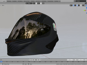 helmet racing motorsport Model 3D