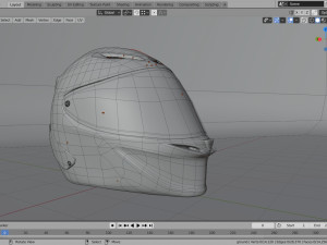 helmet racing motorsport Model 3D