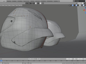 helmet racing motorsport Model 3D