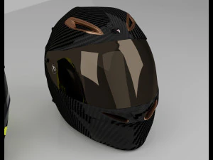 helmet agv 70 anniversary 3D Model