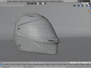 helmet agv 70 anniversary 3D Model