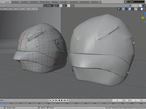helmet agv 70 anniversary 3D Model