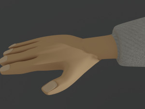 rigged man cartoon Modelo 3D