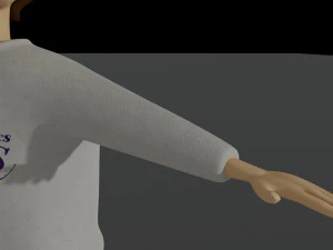 rigged man cartoon 3D Model