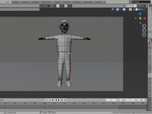 rigged man cartoon Modelo 3D
