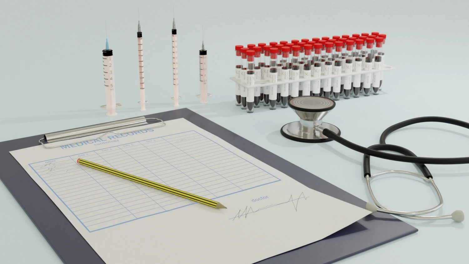 medical kit doctor 3D Model .c4d .max .obj .3ds .fbx .stl .blend 
