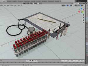 medical kit doctor 3D Model