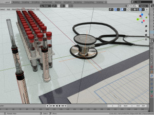 medical kit doctor 3D Model
