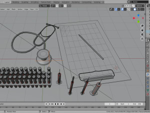 medical kit doctor 3D Model