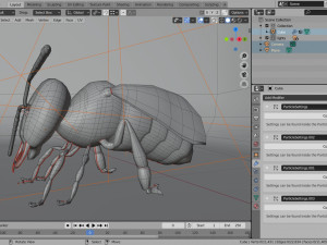 bee insect 3D Model