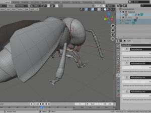 bee insect 3D Model