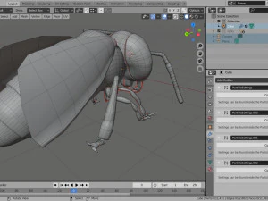 bee insect 3D Model