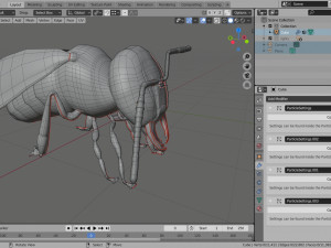 bee insect 3D Model