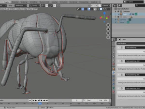 bee insect 3D Model