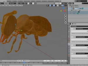 bee insect 3D Model
