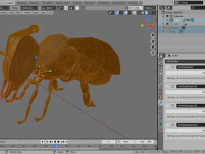 bee insect 3D Model