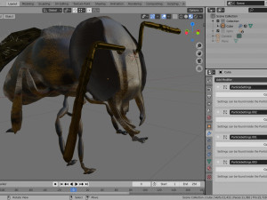 bee insect 3D Model