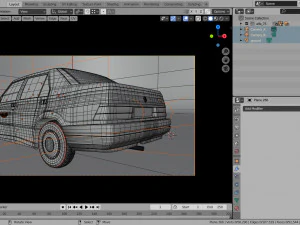 старовинний поліцейський автомобіль alfa romeo 3D Модель